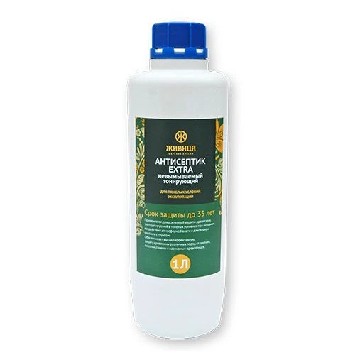 Антисептик Extra невымываемый тонирующий Живица 1 л
