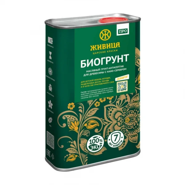 Антисептик БиоГрунт «ПРО» Живица 1 л