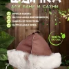Банная шапка из овчины