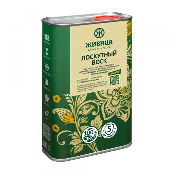 Лоскутный воск Без цвета Живица 1 л