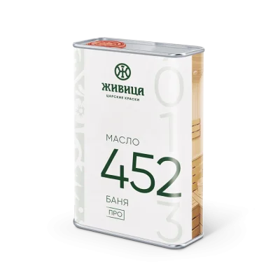 Масло по дереву для бани и сауны «Баня ПРО» Живица 0.4 л