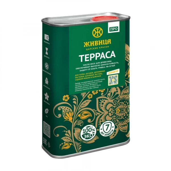 Масло Терраса «ПРО» Живица 1 л