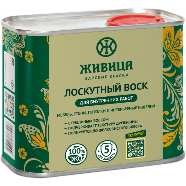Лоскутный воск Без цвета Живица 0,4 л