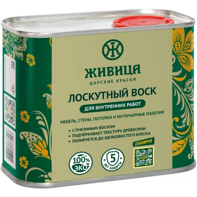 Лоскутный воск 0,4 л Без цвета