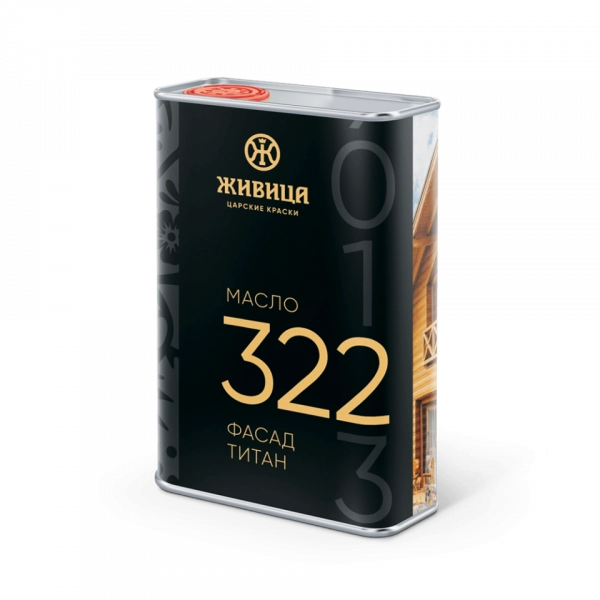 322 Масло «Фасад Титан» Живица 1 л