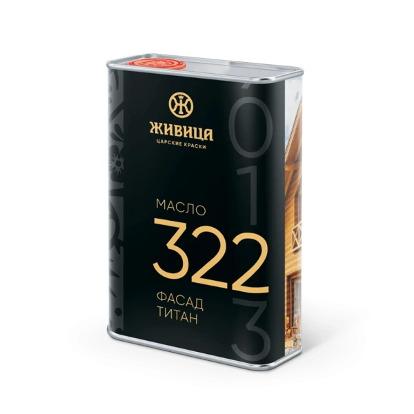 322 Масло «Фасад Титан» Живица 1 л