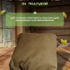 Подголовник для бани, подушка для бани, фито-подушка для сауны LINUM SERENUM - фото 3