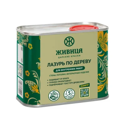 Масло лазурь по дереву Живица 0,4 л