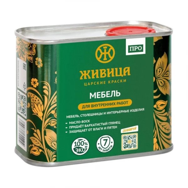 Масло с воском для мебели Мебель «ПРО» Живица 0,4 л