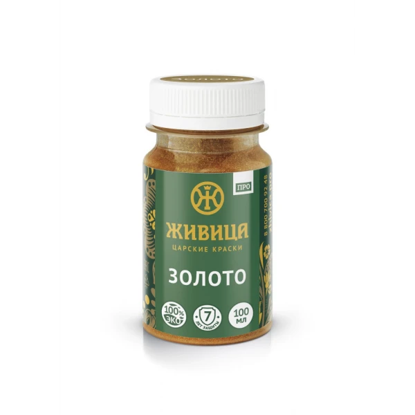 Краска патина для дерева Золото Живица 0,1 л