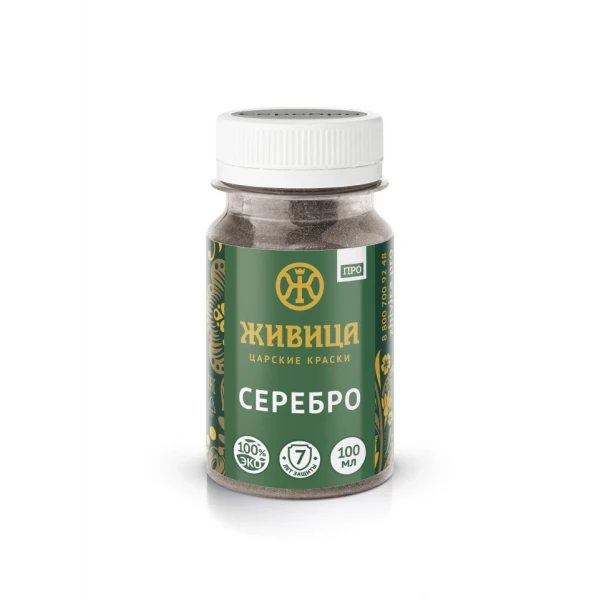 Краска патина для дерева Серебро Живица 0,1 л