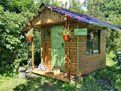 Тунговое масло на фасаде