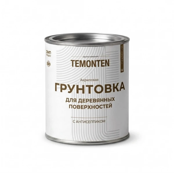 Грунтовка Temonten "Премиум" по дереву с антисептиком