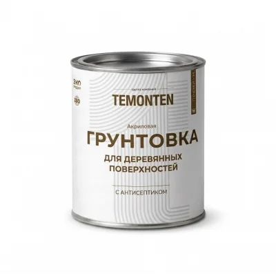 Грунтовка Temonten "Премиум" по дереву с антисептиком