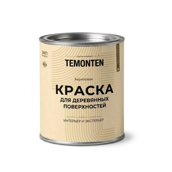 Краска Temonten "Премиум" для дерева